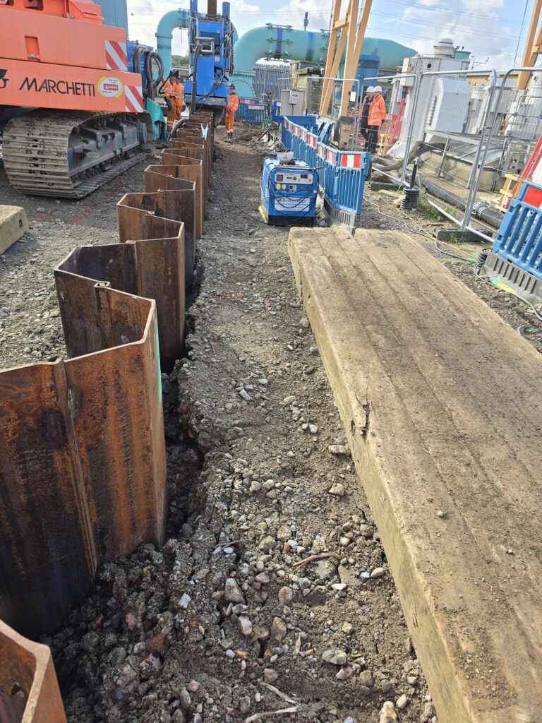 Woodside Park N12 16M-4M Shaft for new water tank