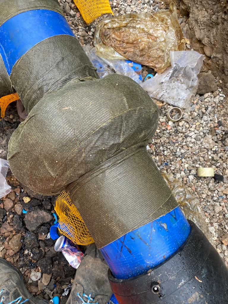 Woodside Park N12 16M-4M Shaft for new water tank
