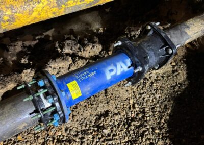 Emergency call our water main burst – North London Business Park N11