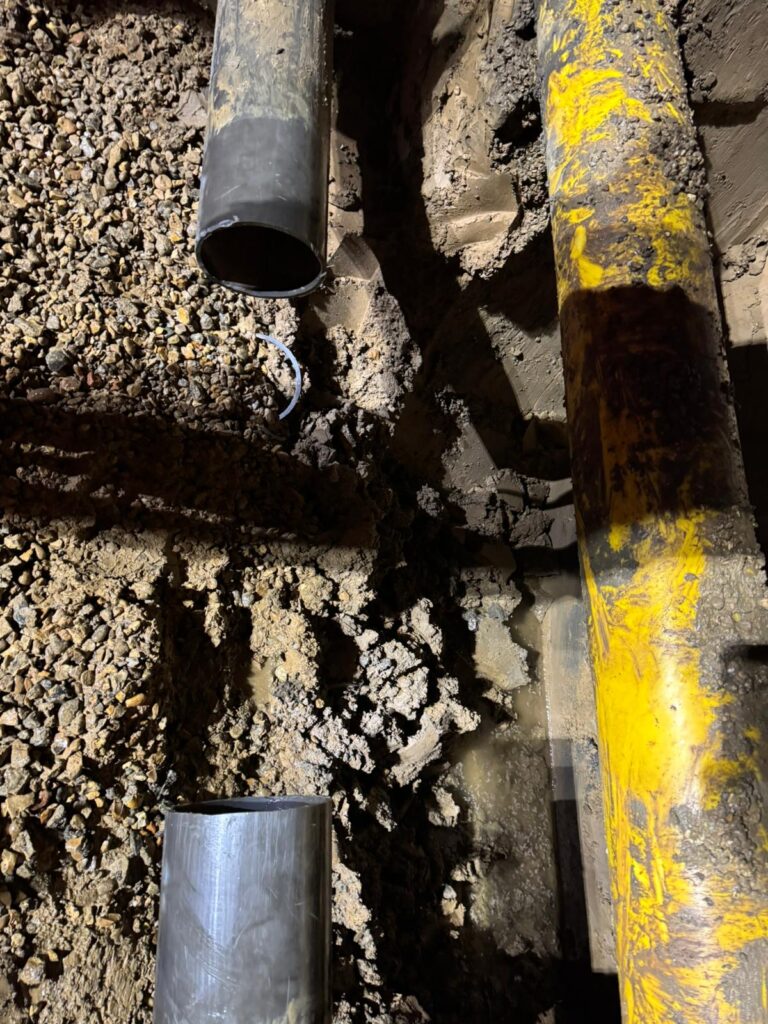 Emergency call our water main burst - North London Business Park N11